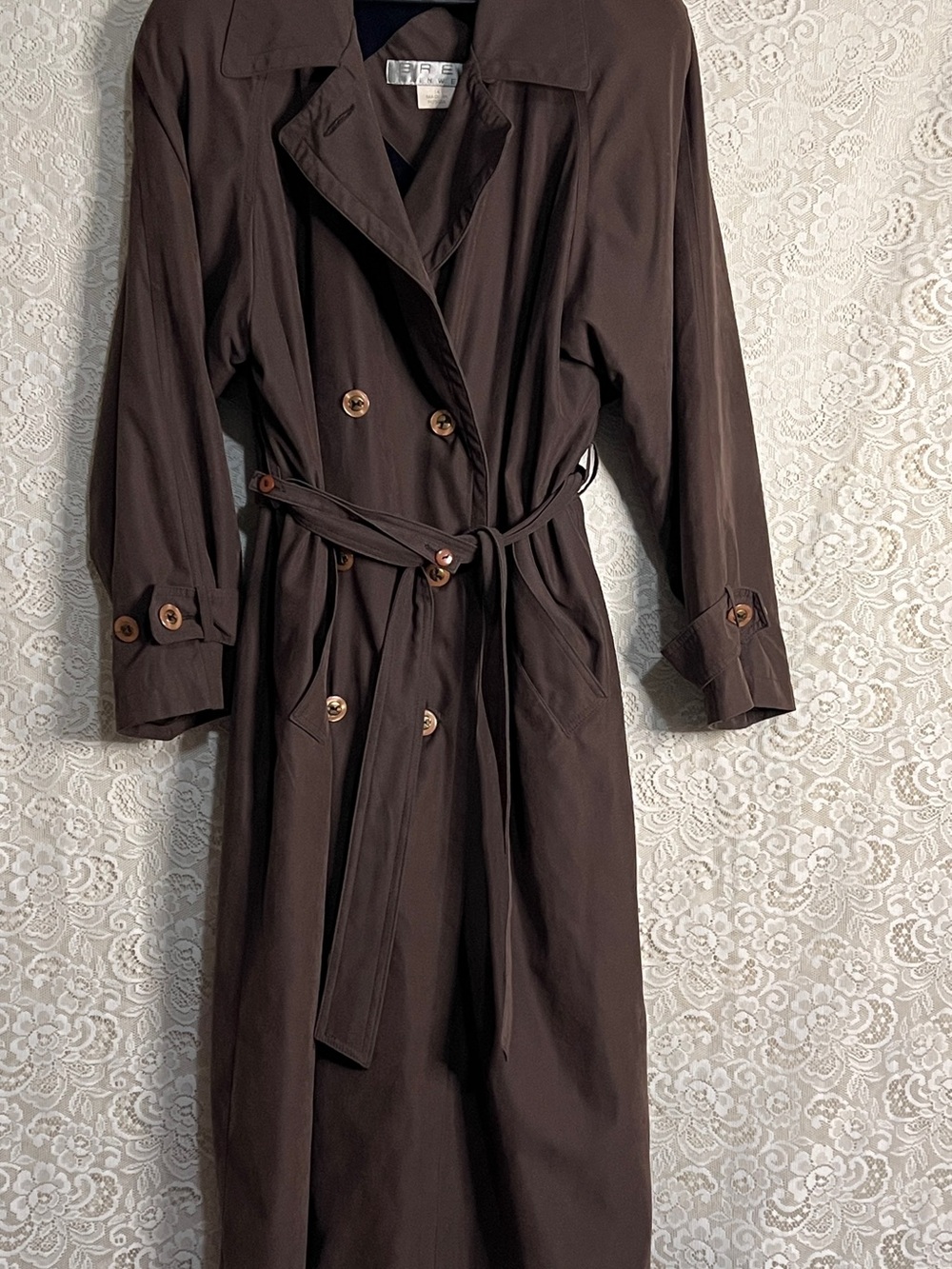 Classic Brown Trench Coat
